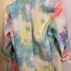 Tie die blazer